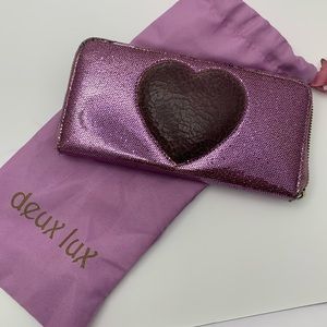Deux Lux Chubby Heart Wallet